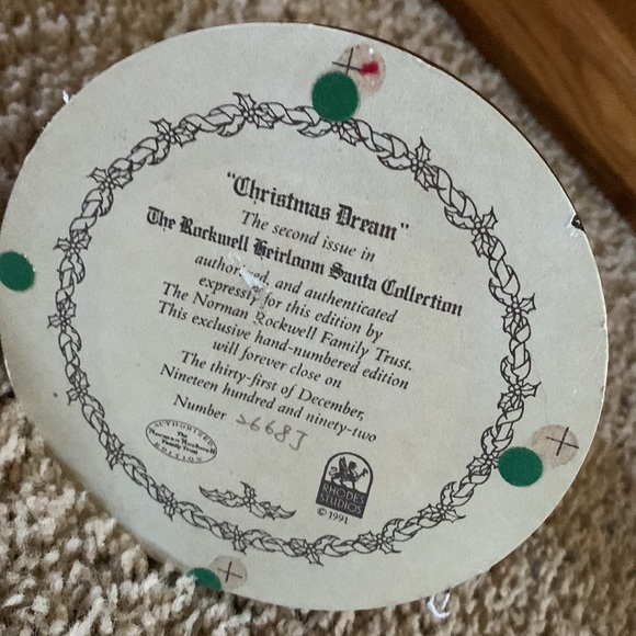 Norman Rockwell Christmas dream figurine - Picture 5 of 8